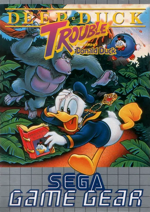 Обложка игры Deep Duck Trouble Starring Donald Duck